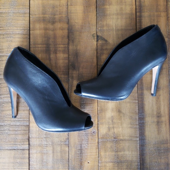 halogen peep toe bootie